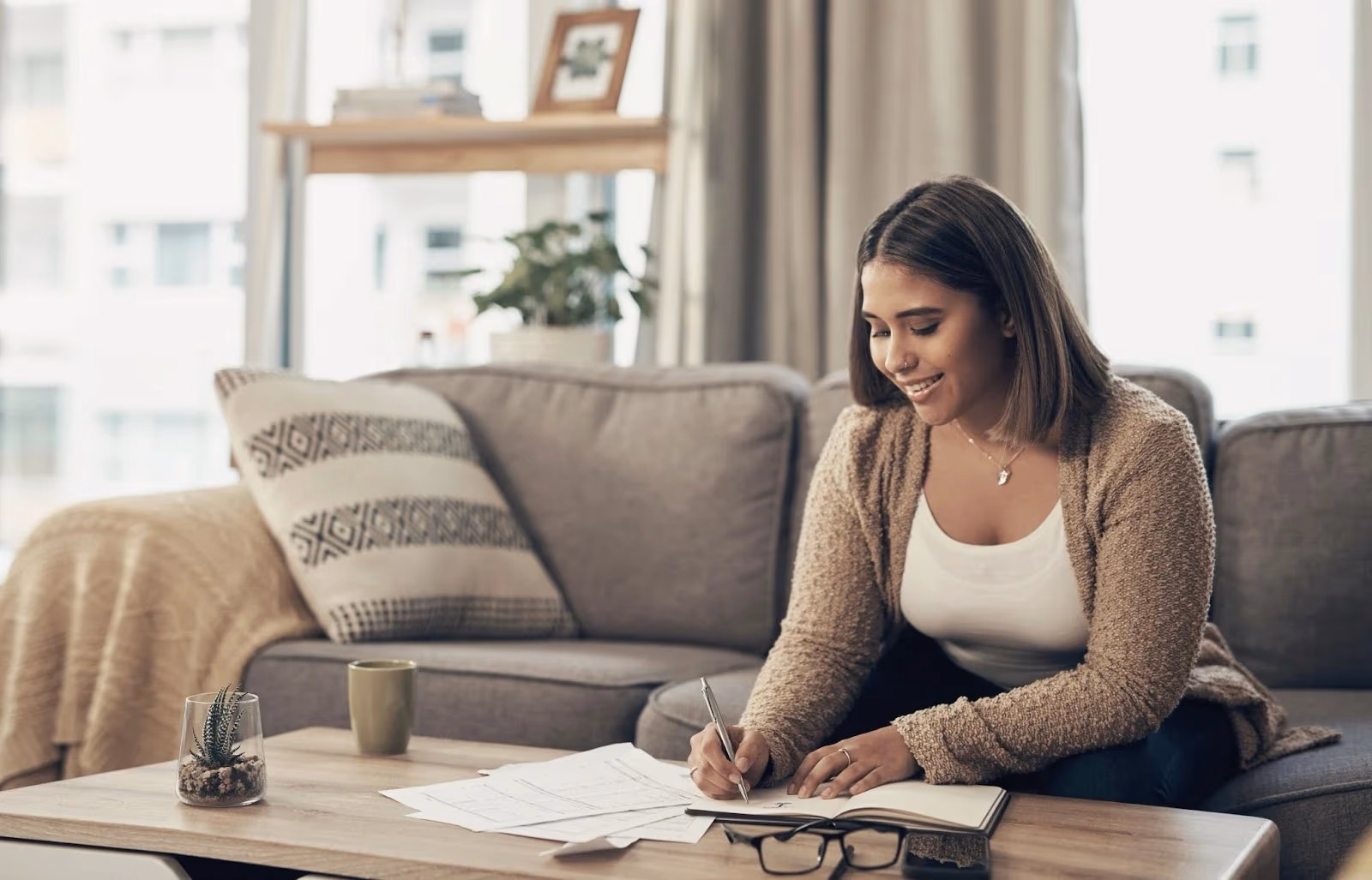 Entrepreneur investing in technology and professional development to grow her business
